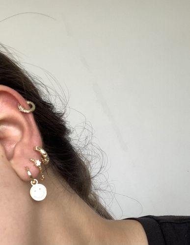 Customer photo review of ARGOLLAS BAÑO DE ORO SMILEY WHITE