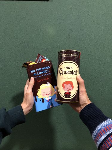 Customer photo review of Premium Hot Chocolate Mix Tin