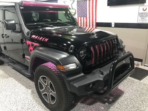 Customer photo review of Dual Row Transparent Colored Inserts