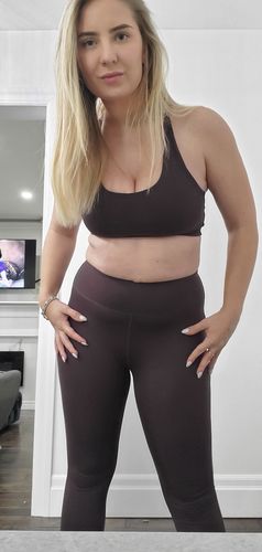 Customer photo review of The Essentials Legging / Espresso
