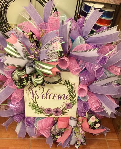 Customer photo review of 13"-16" Wreath Frames x 18 Ties - DEI-002