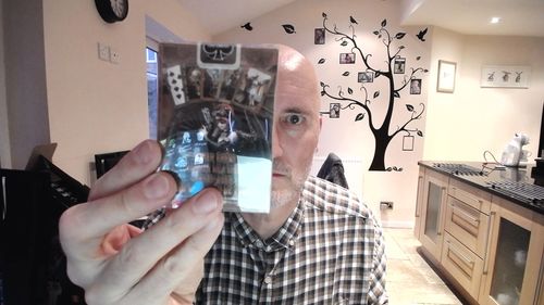 Customer photo review of Carat DS1 Deck Sleeves (10 Pack)