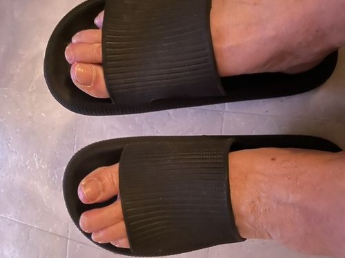 Customer photo review of Pantoufle orthopédique