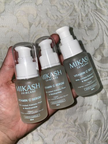 Customer photo review of Vitamin C serum