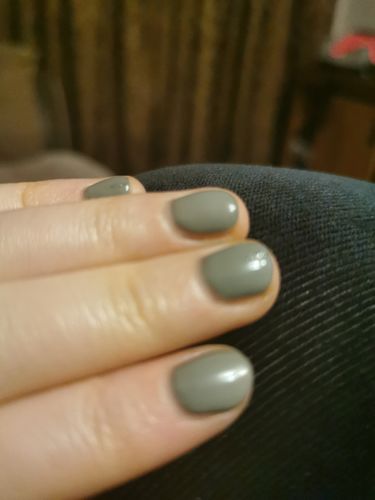 Customer photo review of Semilac Top Coat UV Gel Polish7 ml