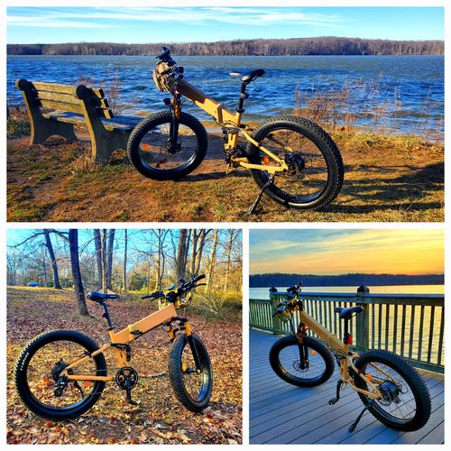 Customer photo review of 2021 Wallke X3 Pro | Full Suspension Folding Electric Fat Bike