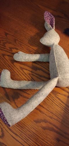 Customer photo review of 100% Wool Craft Felt By Yard