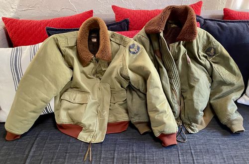 Customer photo review of USAAF Type B-10 Flight Jacket - Khaki
