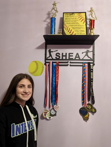 Customer photo review of Personalized Trophy Stand