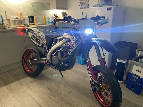 Customer photo review of Honda CRF 4200 Lumen LED Headlight