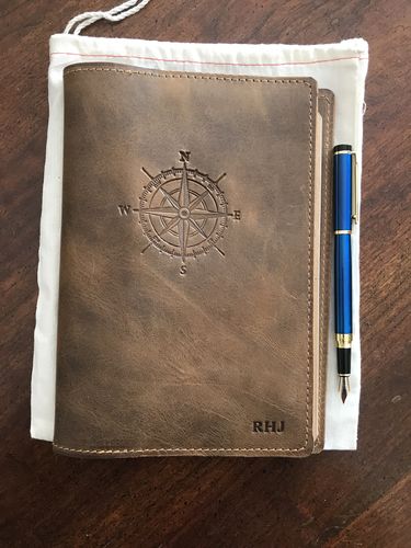 Customer photo review of Leather Journal