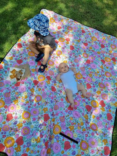Customer photo review of Paloma picnic mat