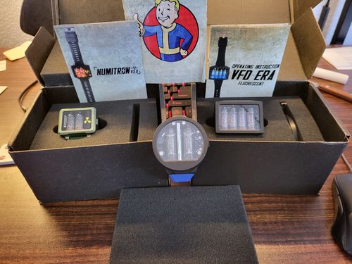 Customer photo review of Nixie Tube Watch V3.2 ERA