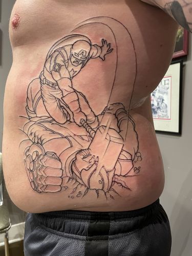 Customer photo review of Signature Tattoo Numbing Cream