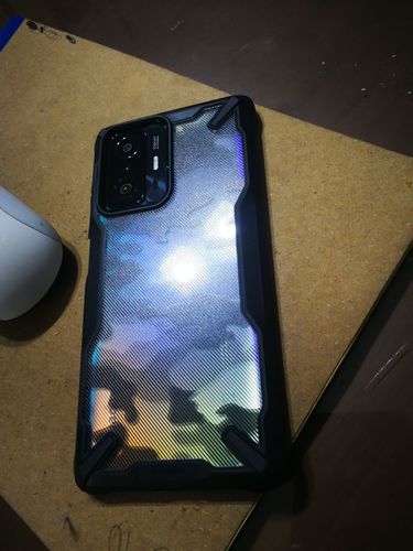 Customer photo review of Estuche Ringke Fusion X Xiaomi 11T Pro / 11T - Camo