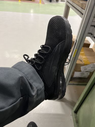 Customer photo review of fansgemacht Sommer ultraleichte atmungsaktive Mode Schutzschuhe