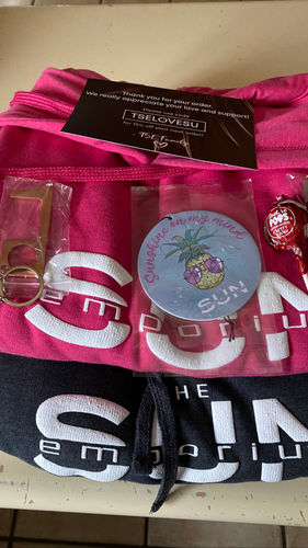 Customer photo review of TSE Hoodie - Heather Charcoal