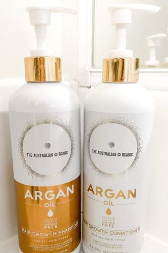 Customer photo review of Hair Growth with Argan Oil - 10 Minute Miracle - Shampoo 500ml