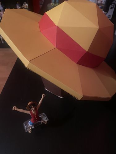 Customer photo review of Patrons Chapeau de paille de Luffy (pdf)
