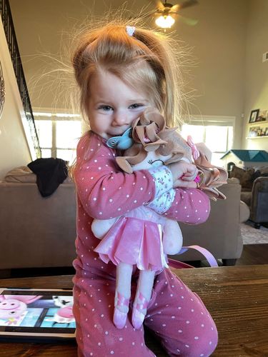 Customer photo review of Personalized Ballerina Girl