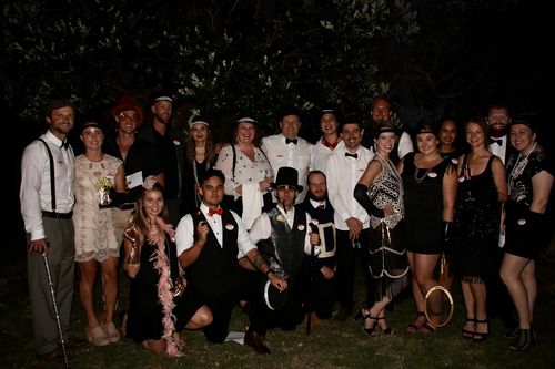 Customer photo review of 1920s Murder Mystery Game Kit