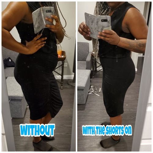 Customer photo review of CURVEWEAR™ - Waist Shaper Butt Lifter