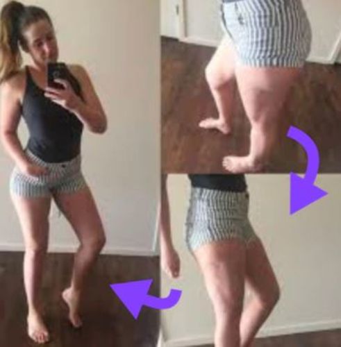 Customer photo review of PuriMe Lymphatic Drainage Ginger Foot Soak