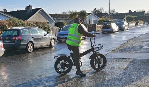 Customer photo review of CMACEWHEEL GW20 750W Electric Folding Fat Bike 15Ah 40km/h 100km