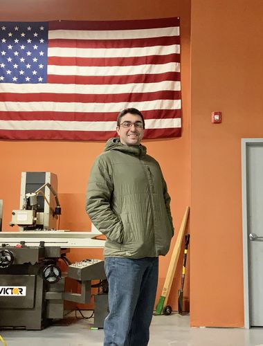 Customer photo review of Men's Wool Aire Hoodie