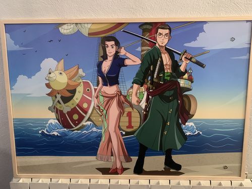 Customer photo review of Caricature cartoon: Portrait Personnalisé Pirate