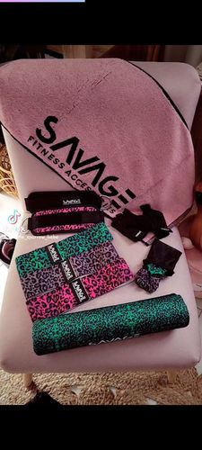 Customer photo review of Total Savanna Bundle | Bands | Ankle Straps | Barbell Pad