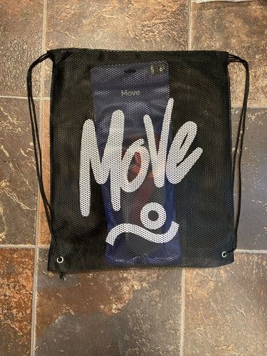 Customer photo review of Move Drawstring Bag
