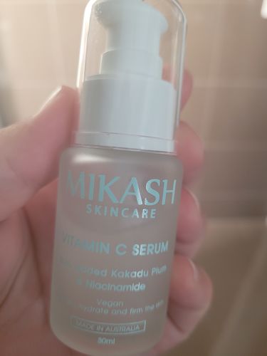 Customer photo review of Vitamin C serum