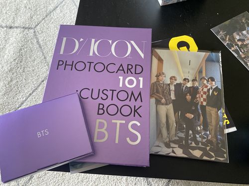 Customer photo review of BTS D-ICON (DICON) Photocard 101 : Custom Book