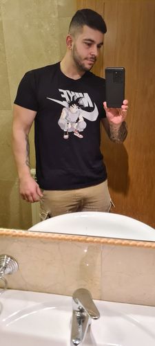 Customer photo review of camiseta manga