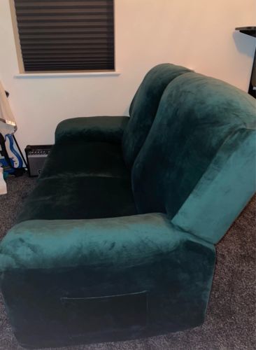 Customer photo review of Cabrexa 2 Seater Recliner Slipcovers