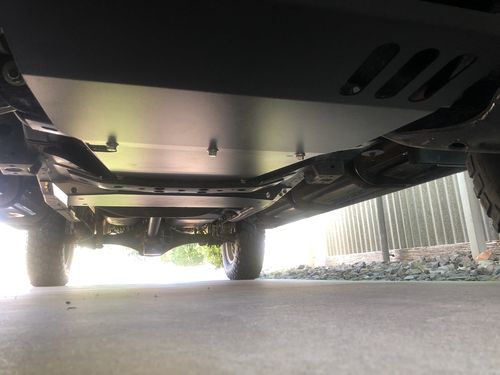 Customer photo review of Bash Plates For Mitsubishi Triton MQ & MR