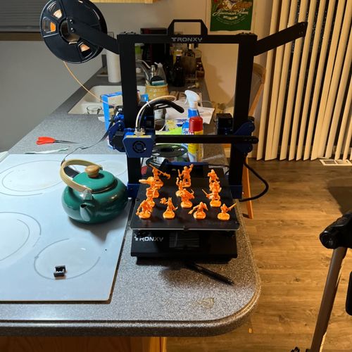 Customer photo review of Tronxy XY-3 SE 3-in-1 3D Printer 255*255*260mm