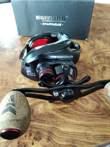 Customer photo review of Nova Carretilha Spartacus 11 Rolamentos - 8KG Max Drag