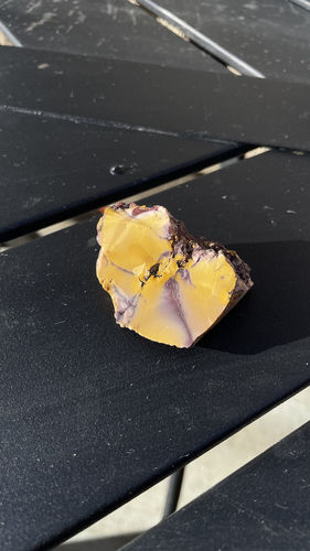 Customer photo review of Raw Mookaite