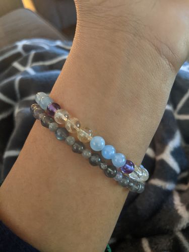 Customer photo review of Pisces Zodiac Crystal Bracelet