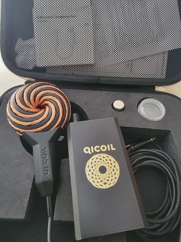 Customer photo review of Qi Coil Mini S: Mobile Rife & PEMF Therapy