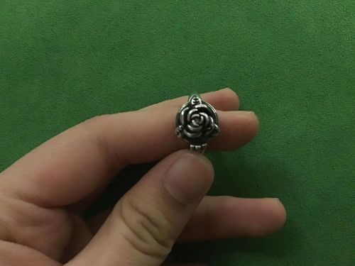 Customer photo review of Anello rosa