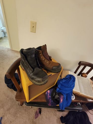 Customer photo review of Clyde’s Leather Recoloring Balm