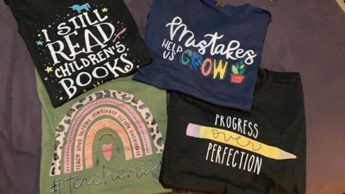 Customer photo review of Mistakes Help Us Grow Print Short Sleeve T-shirt