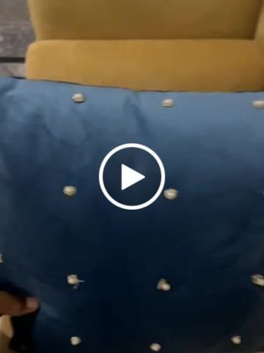Customer video review of Cushion-78-Filled Cushion Embroidered