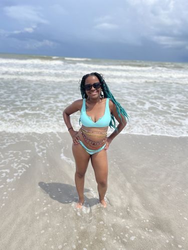 Customer photo review of Intuition Waist Beads