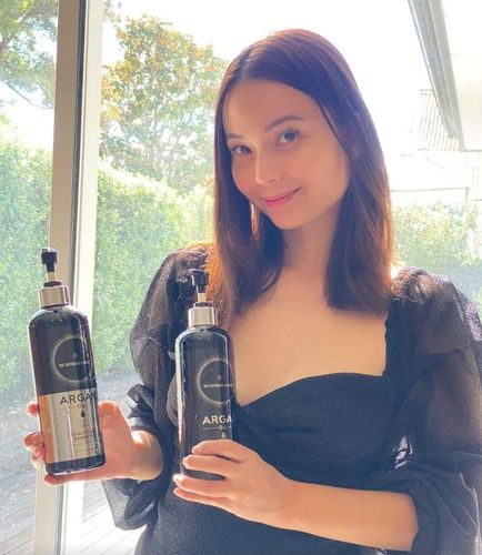 Customer photo review of Scalp Care With Argan Oil - 10 Minute Miracle - Spray Bundle