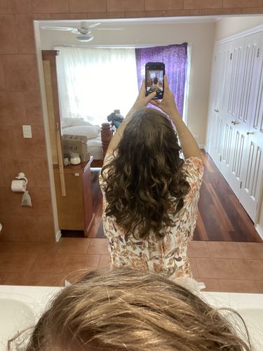 Customer photo review of RICE PUDDING LEAVE IN & MOISTURISER