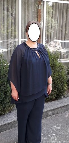 Customer photo review of Pantsuit Mother of the Bride Dress With Beading Sequins - PRE ORDER